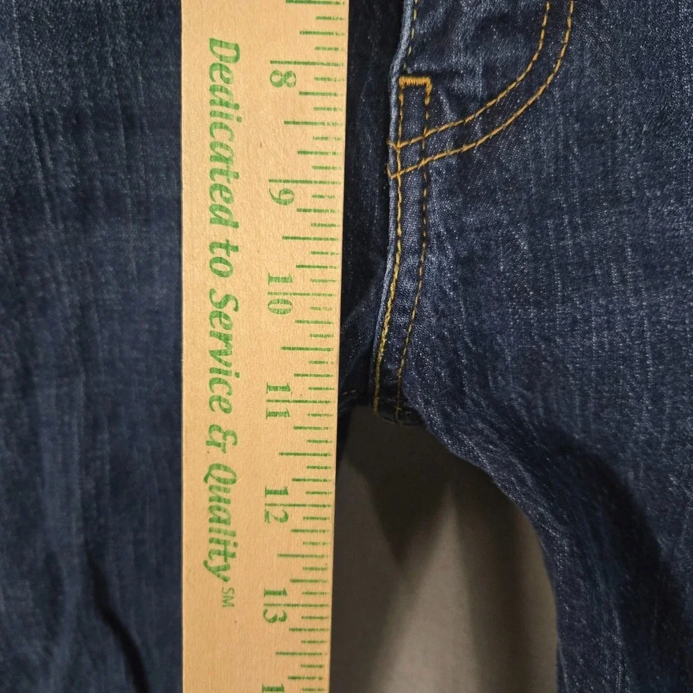 Levis 527 Jeans Mens 38x30 Blue slim Bootcut Denim stretch